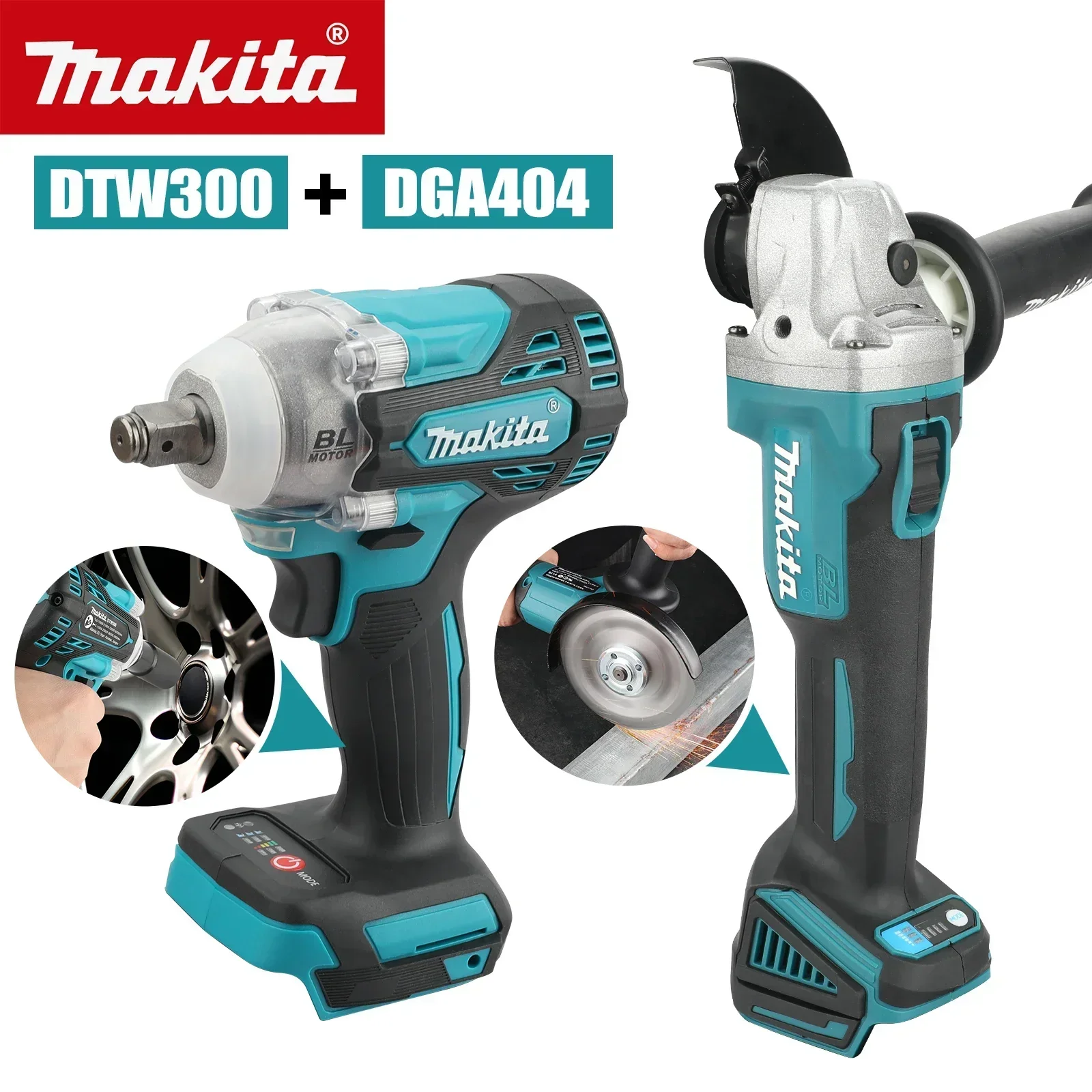 Makita Drill Dtw300 - 마키타 DTW300 DGA404 무선 콤보 세트,