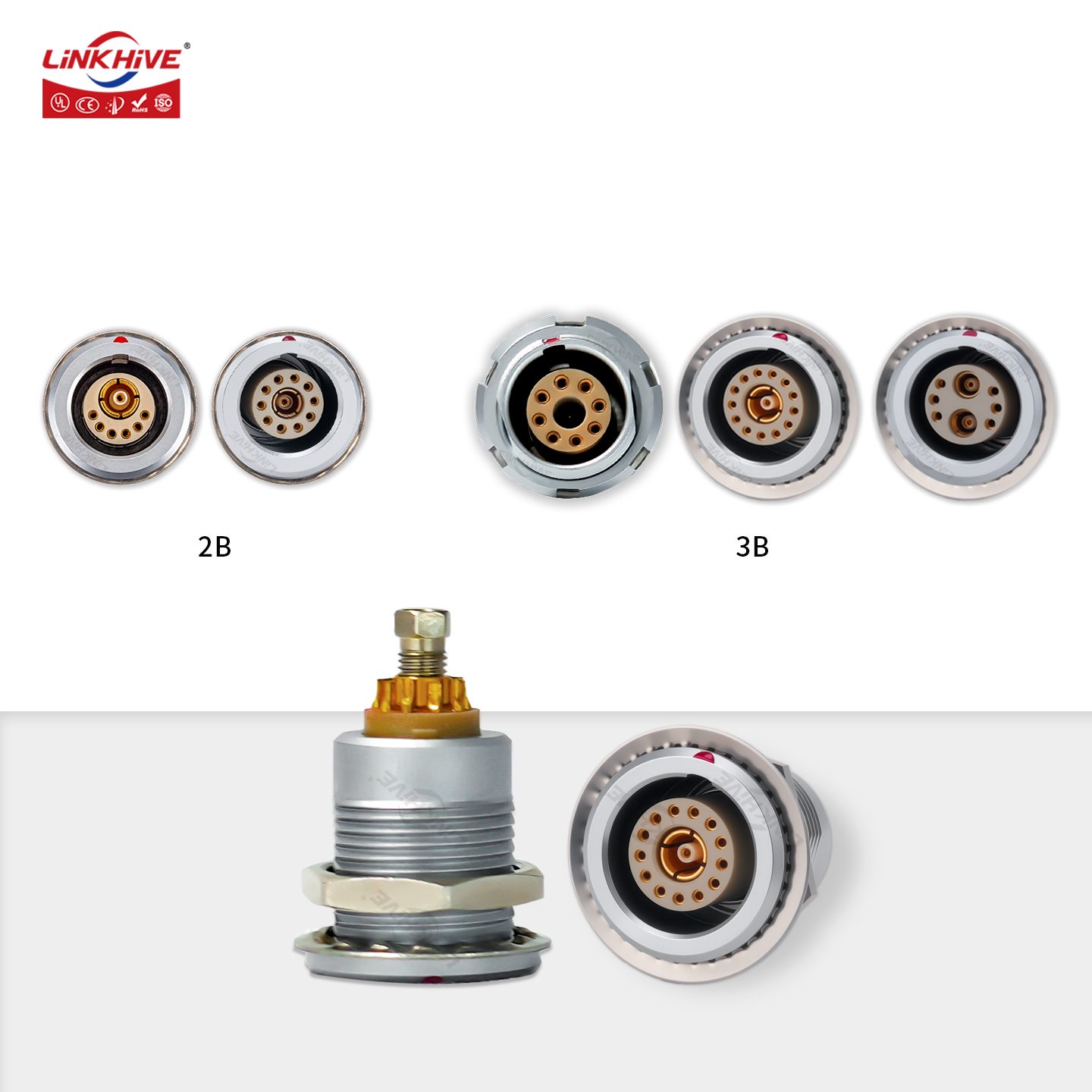 LEMO FGG/EGG 플러그/소켓 2B 3B 6+1  - Push Fit Connector 리뷰 및 가격