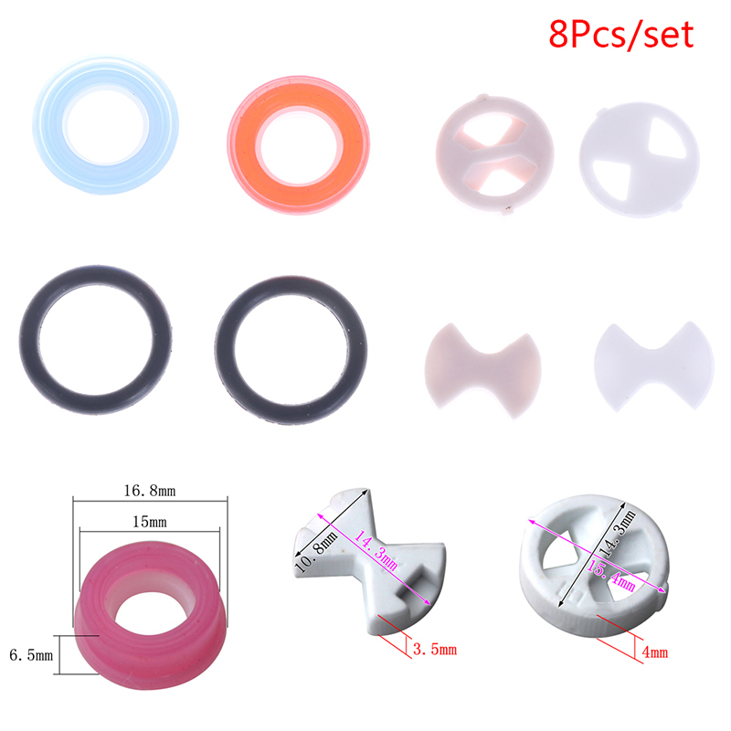 【8개/세트 세라믹 디스크 실리콘 와셔 인서트 턴 교체 - Silicone Tap Washer 리뷰 및 가격